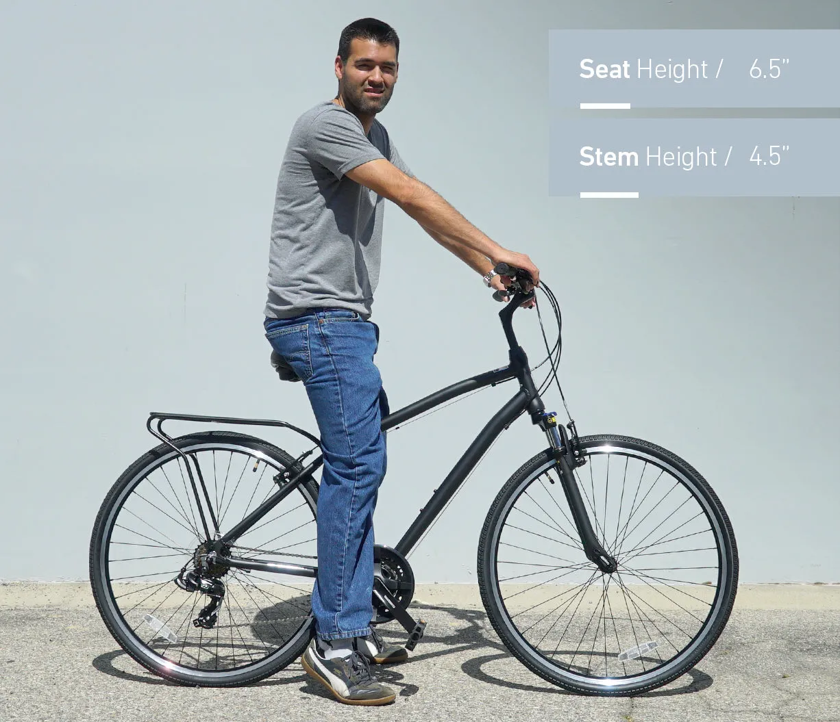 sixthreezero Body Ease Men's 21 Speed Comfort Bicycle