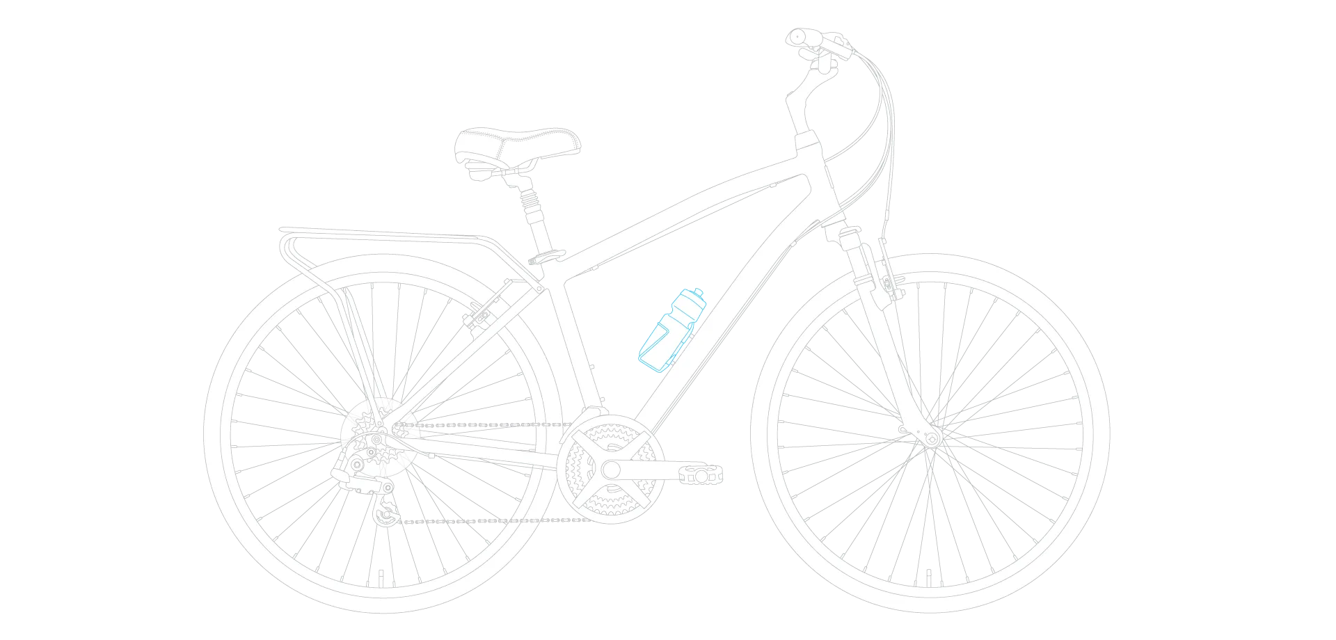 sixthreezero Body Ease Men's 21 Speed Comfort Bicycle