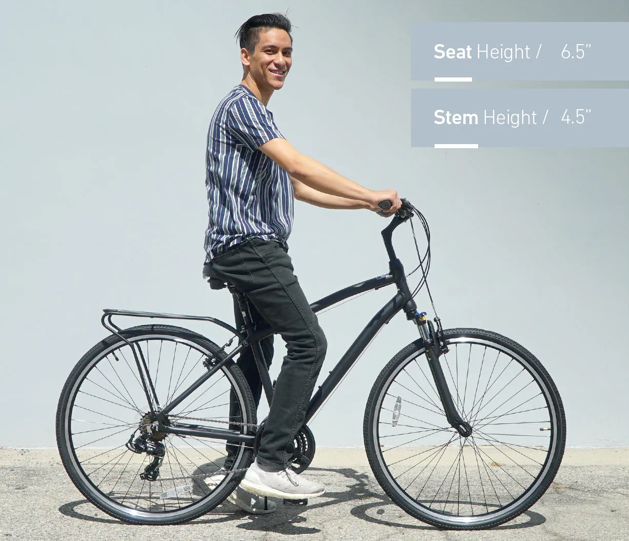 sixthreezero Body Ease Men's 21 Speed Comfort Bicycle
