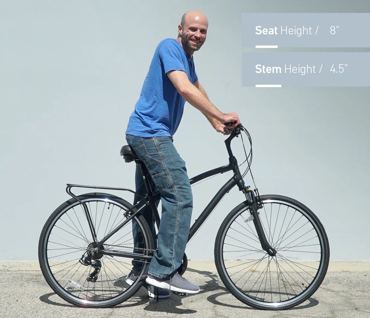 sixthreezero Body Ease Men's 21 Speed Comfort Bicycle