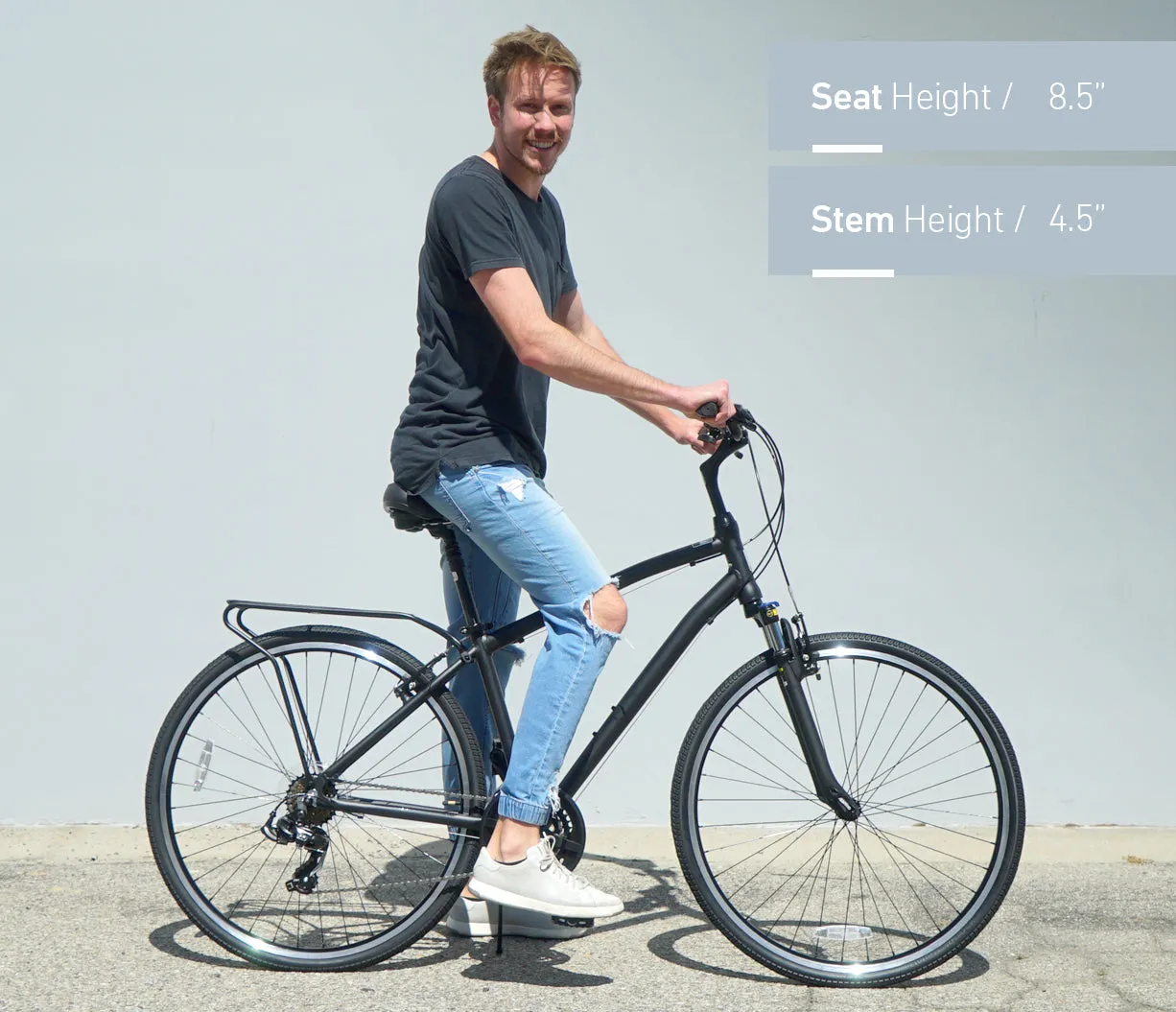 sixthreezero Body Ease Men's 21 Speed Comfort Bicycle