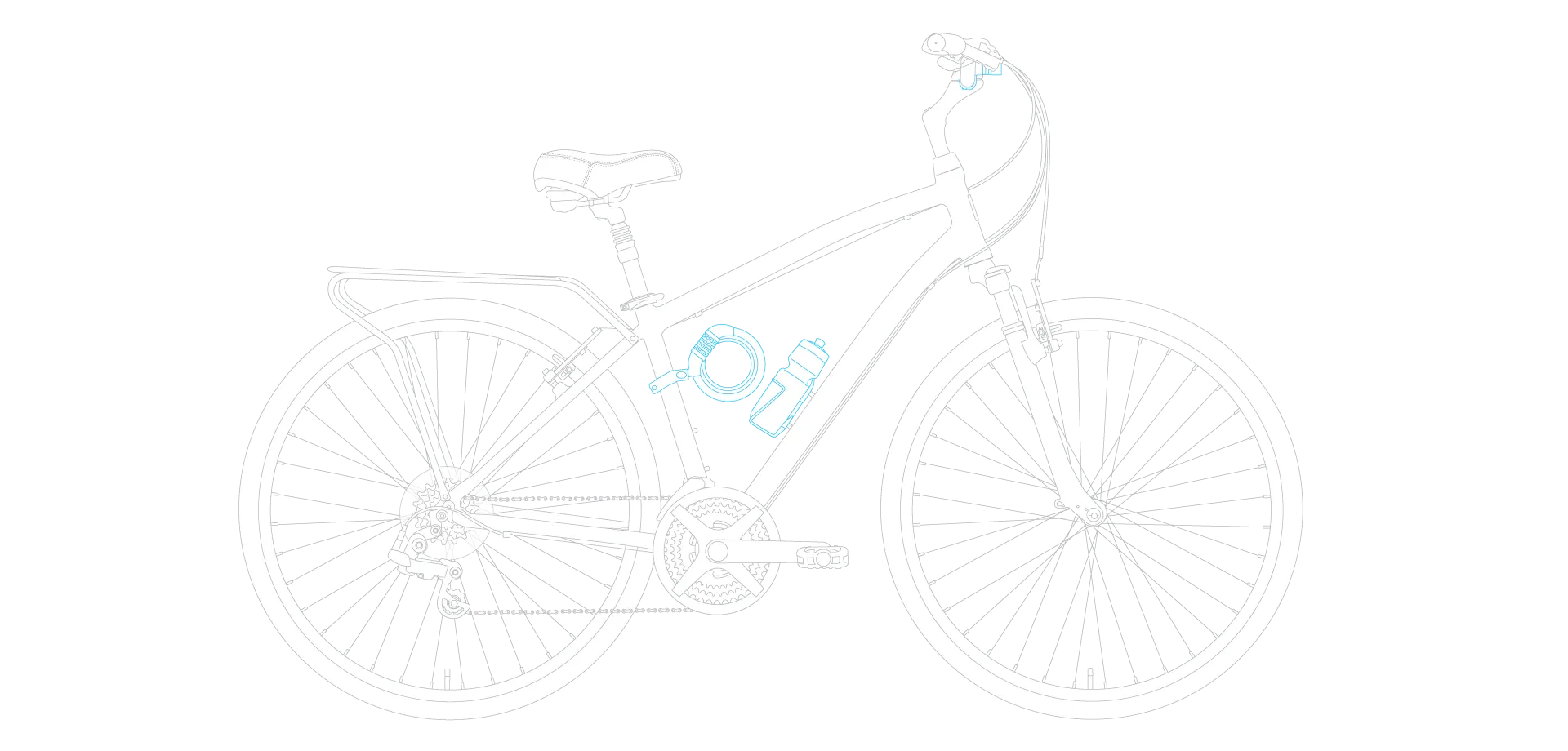 sixthreezero Body Ease Men's 21 Speed Comfort Bicycle