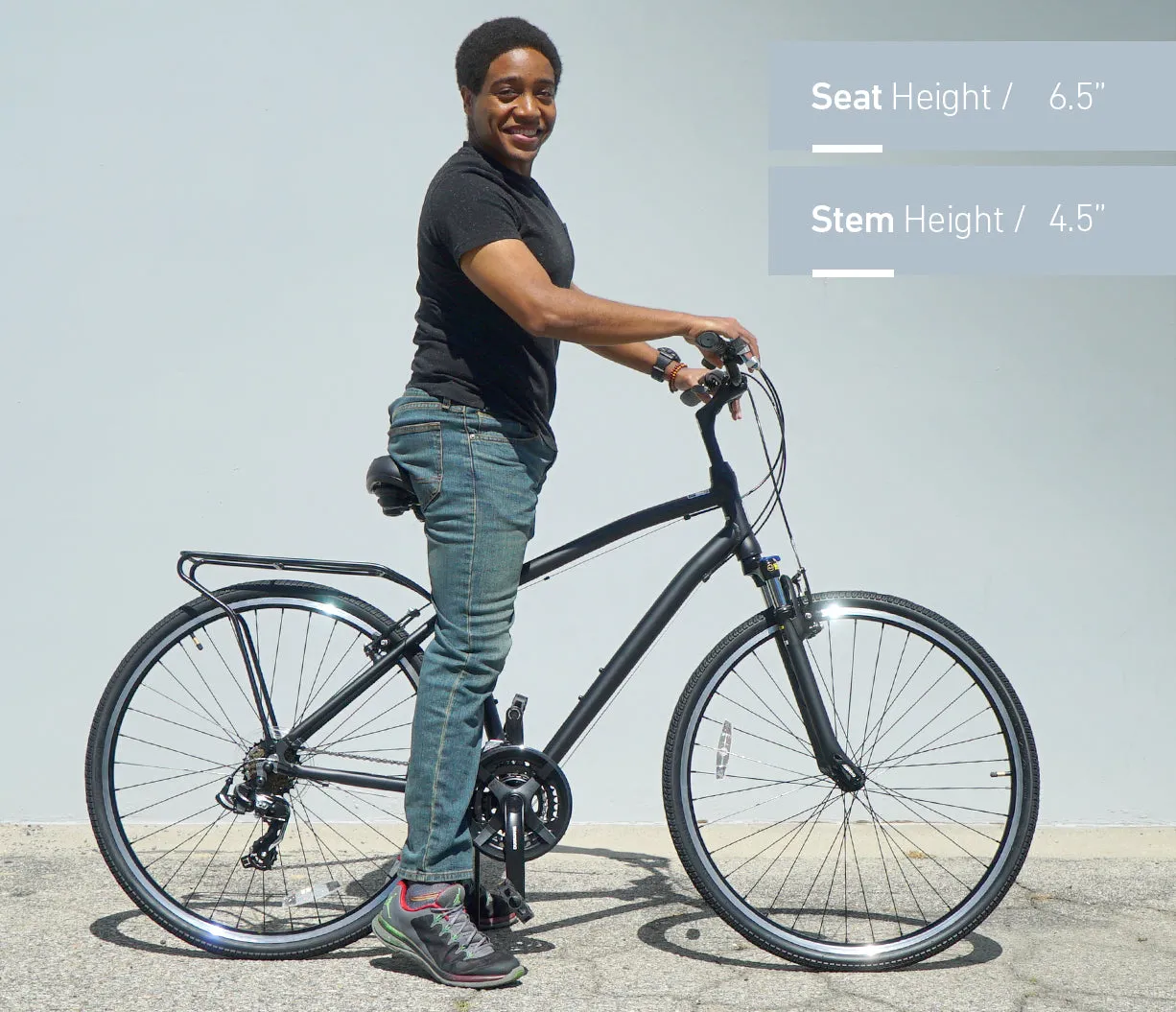 sixthreezero Body Ease Men's 21 Speed Comfort Bicycle