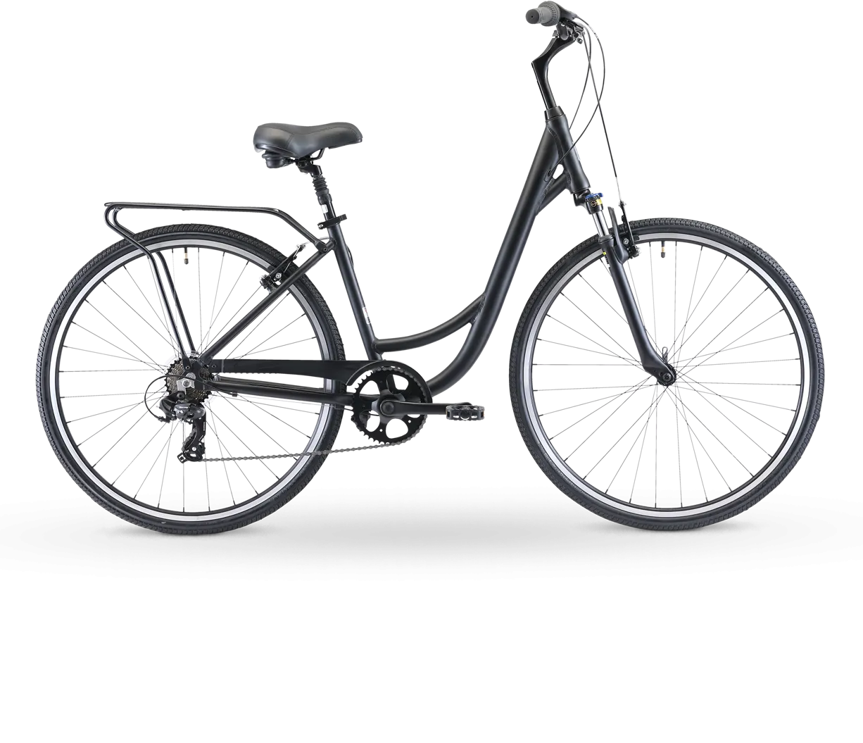 sixthreezero Body Ease Men's Step-Through 7-Speed Comfort Bike