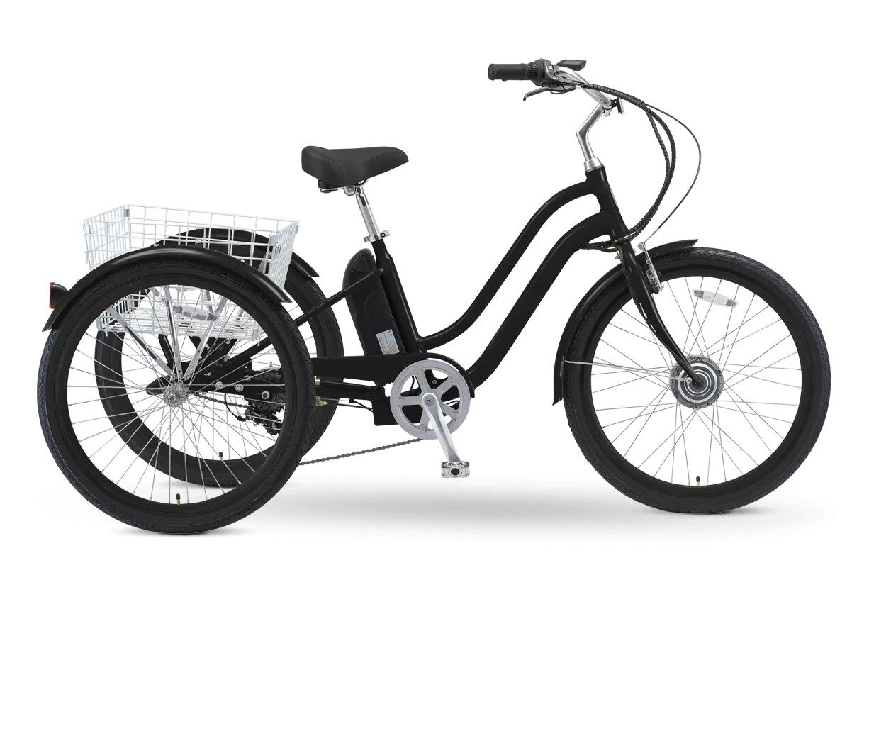 sixthreezero EVRYjourney 26" 7 Speed Hybrid Electric Tricycle, 36V, 250W