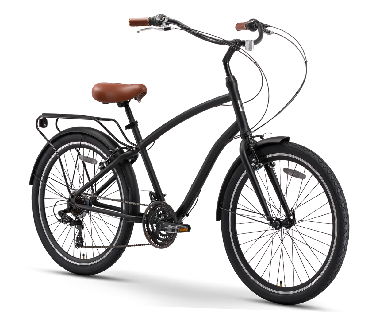 sixthreezero EVRYjourney Men's 26" 21 Speed Touring Hybrid Bicycle