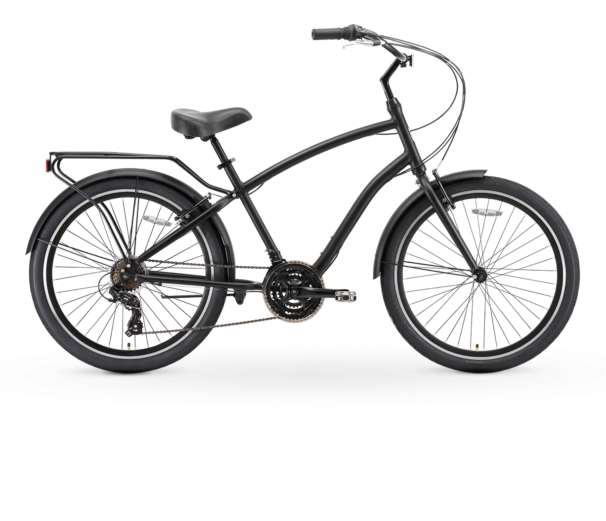 sixthreezero EVRYjourney Men's 26" 21 Speed Touring Hybrid Bicycle