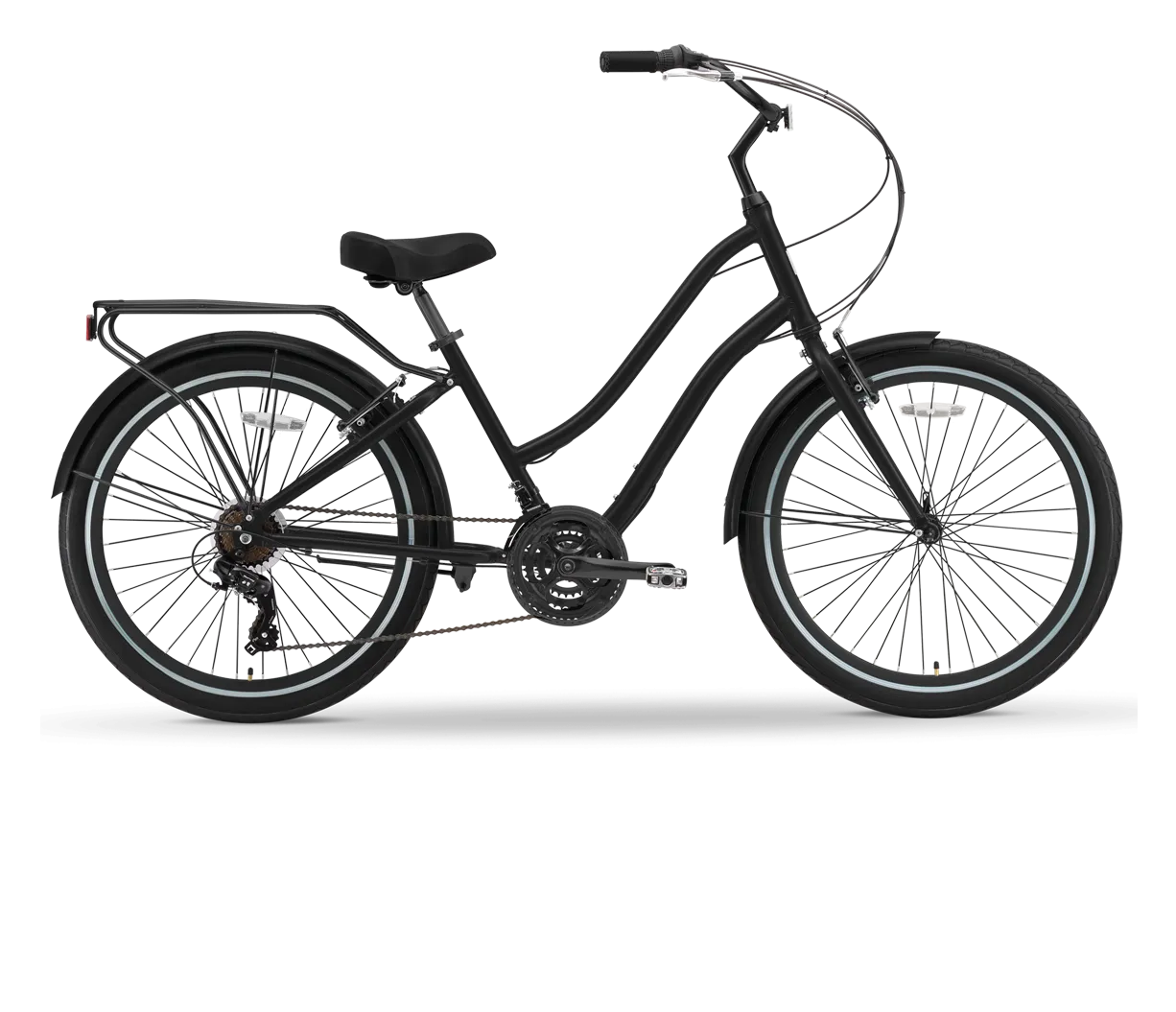 sixthreezero EVRYjourney Men's 26" 21 Speed Touring Hybrid Bicycle