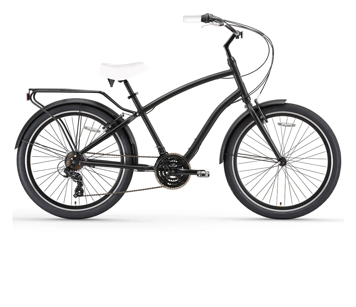 sixthreezero EVRYjourney Men's 26" 21 Speed Touring Hybrid Bicycle