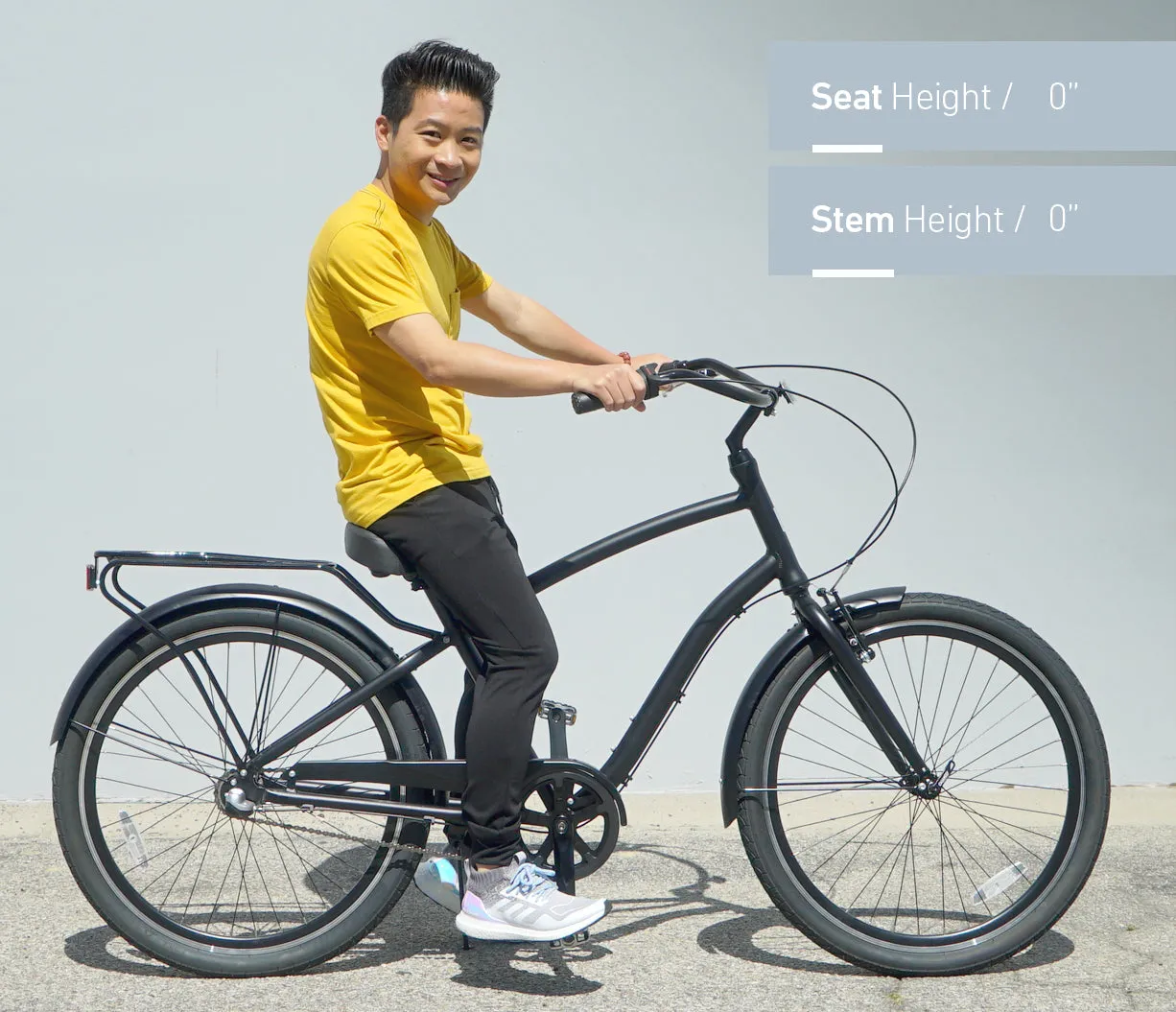sixthreezero EVRYjourney Men's 26" 3 Speed Steel Sport Hybrid Cruiser Bicycle