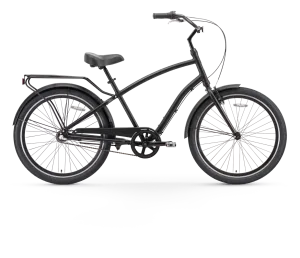 sixthreezero EVRYjourney Men's 26" 3 Speed Steel Sport Hybrid Cruiser Bicycle