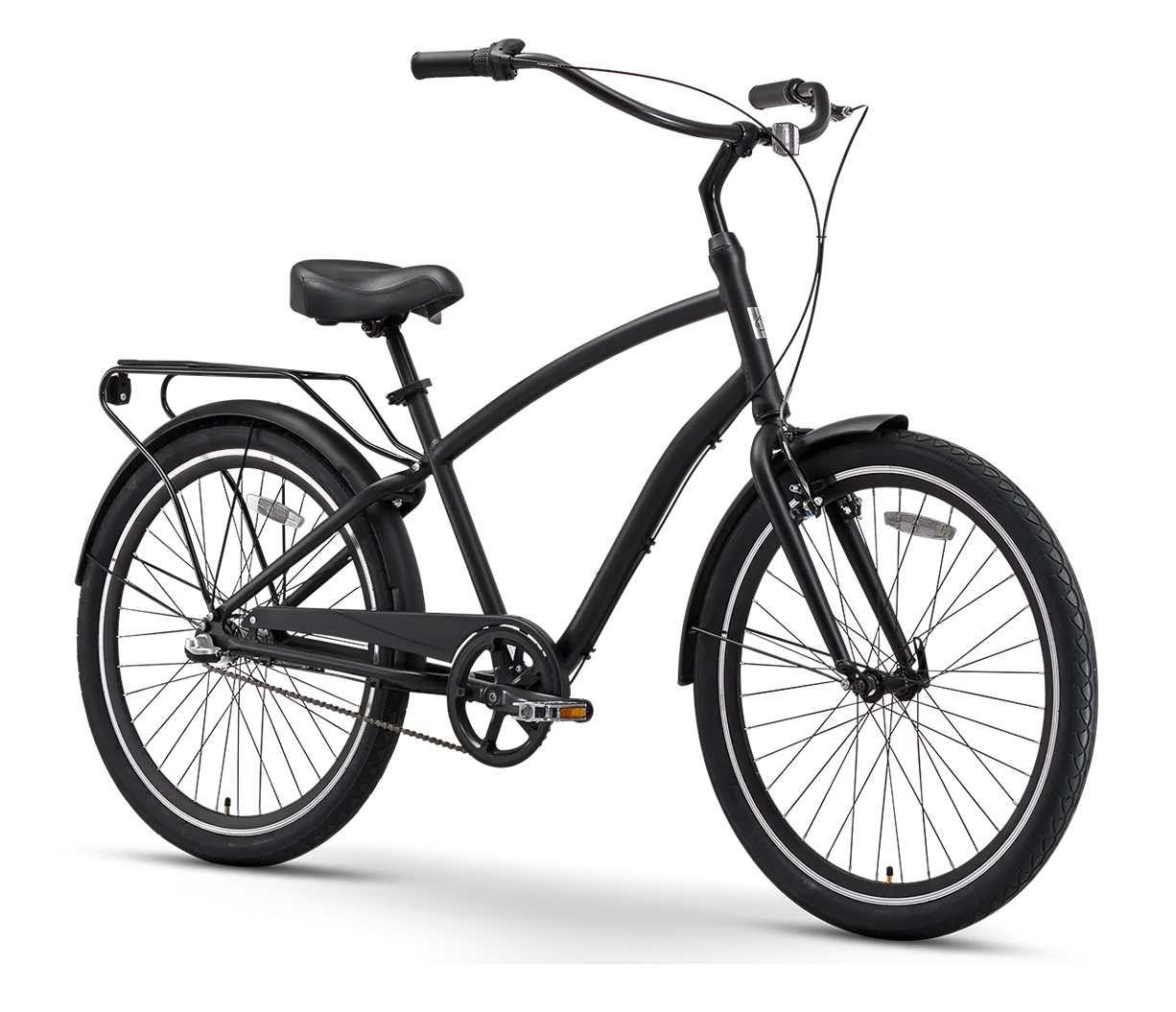 sixthreezero EVRYjourney Men's  26" 3 Speed Touring Hybrid Bicycle