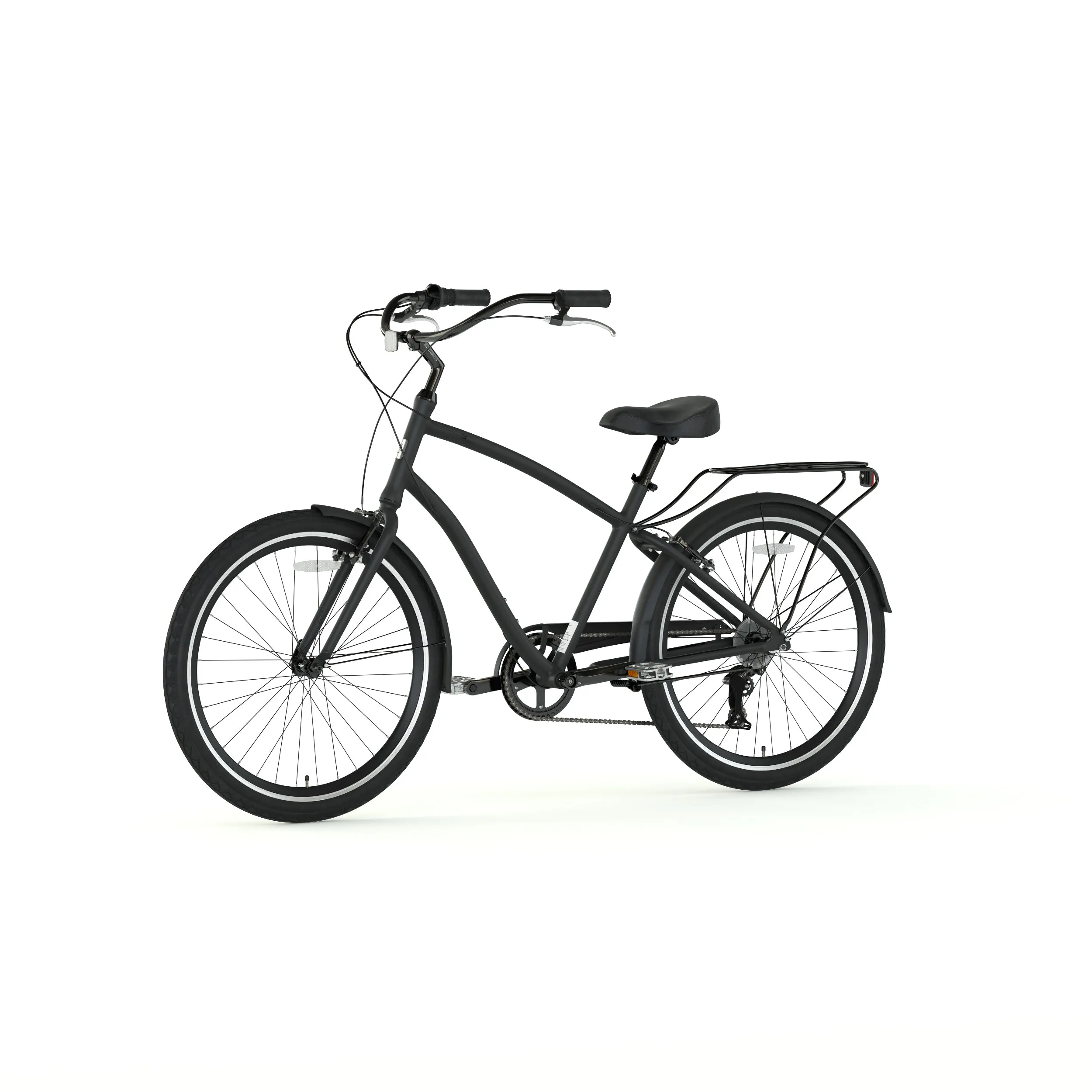 sixthreezero EVRYjourney Men's  26" 3 Speed Touring Hybrid Bicycle