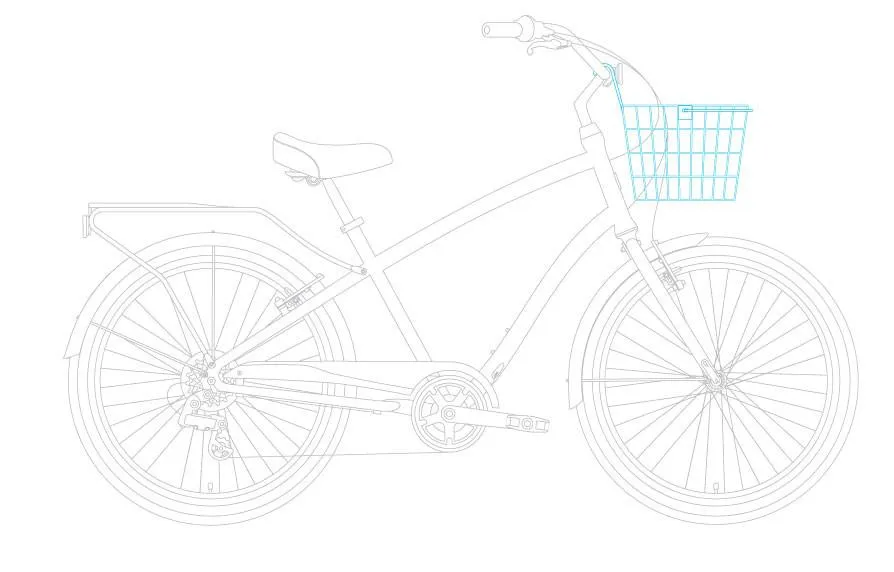 sixthreezero EVRYjourney Men's  26" 3 Speed Touring Hybrid Bicycle