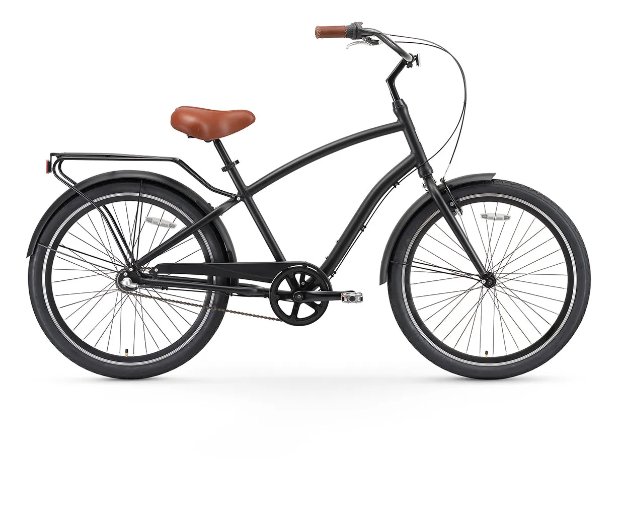 sixthreezero EVRYjourney Men's  26" 3 Speed Touring Hybrid Bicycle