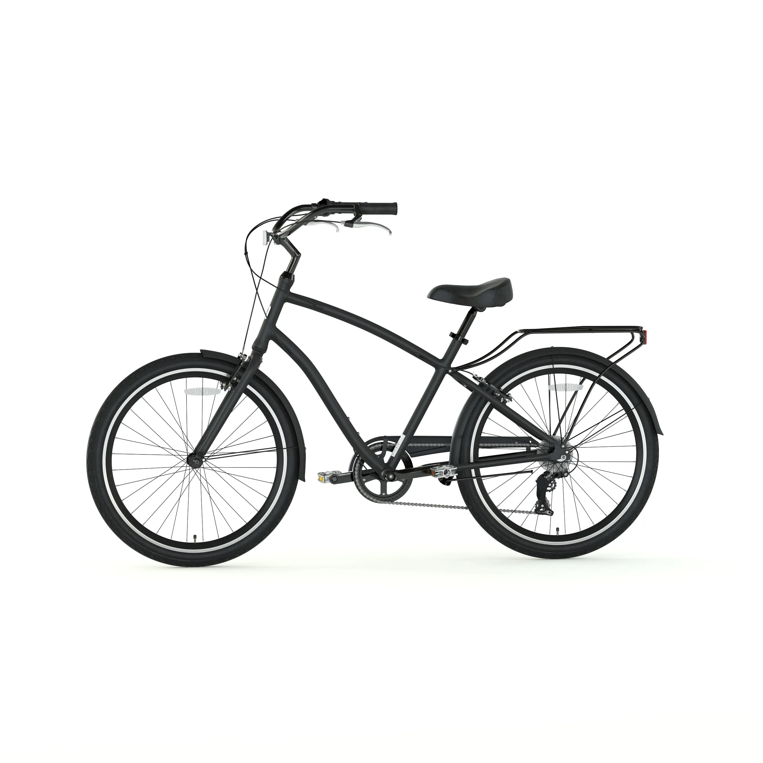 sixthreezero EVRYjourney Men's  26" 3 Speed Touring Hybrid Bicycle