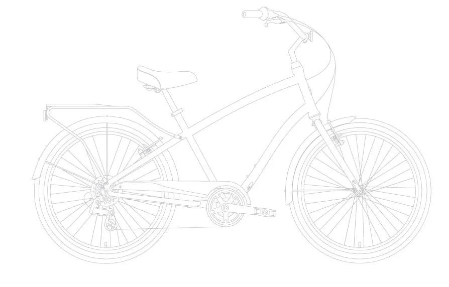 sixthreezero EVRYjourney Men's  26" 3 Speed Touring Hybrid Bicycle