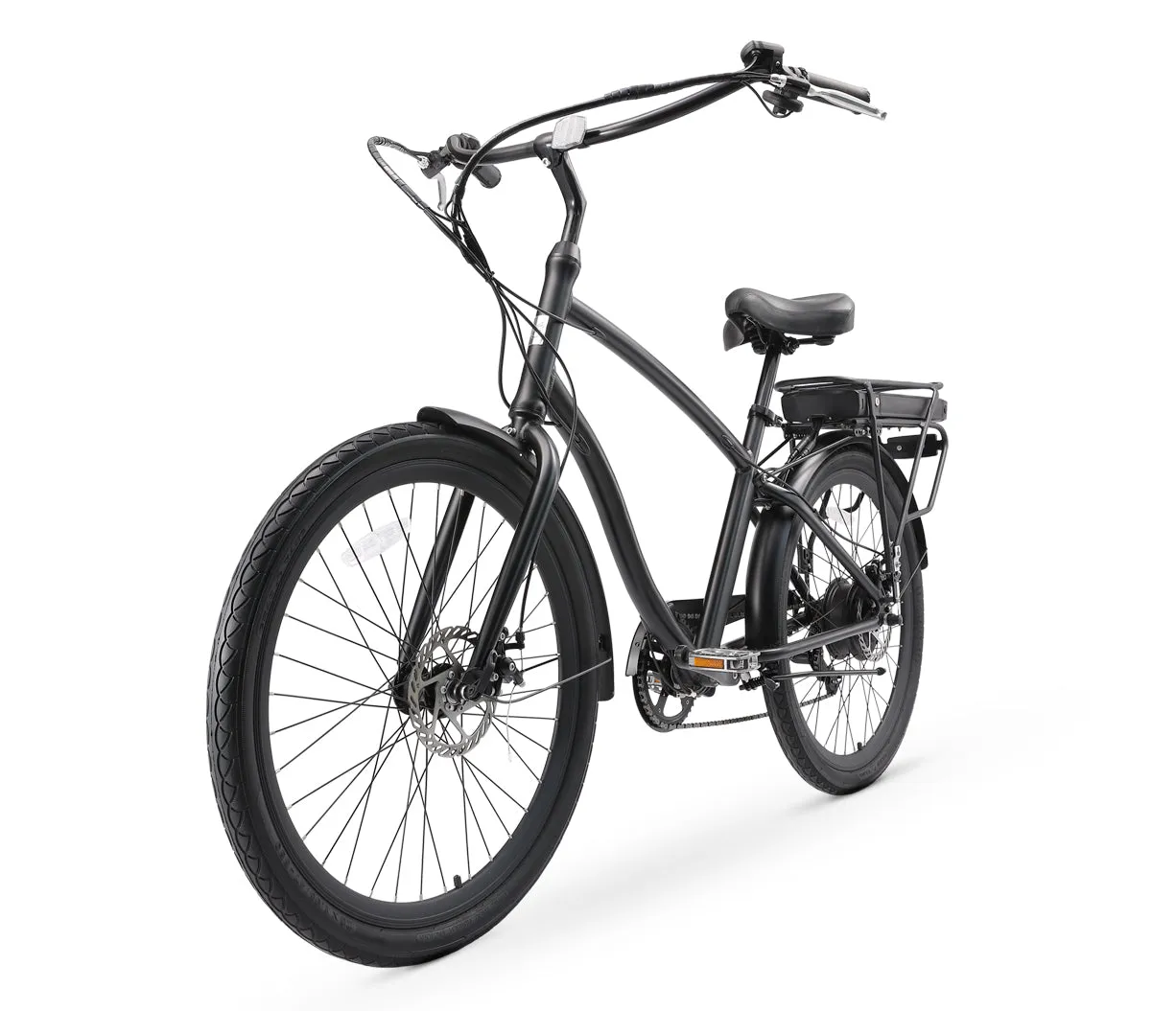 sixthreezero EVRYjourney Men's 26" 500W 7 Speed Electric Hybrid Bicycle