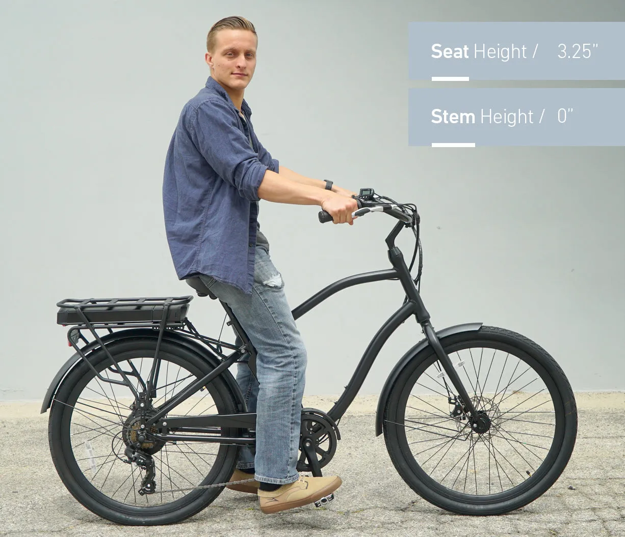 sixthreezero EVRYjourney Men's 26" 500W 7 Speed Electric Hybrid Bicycle