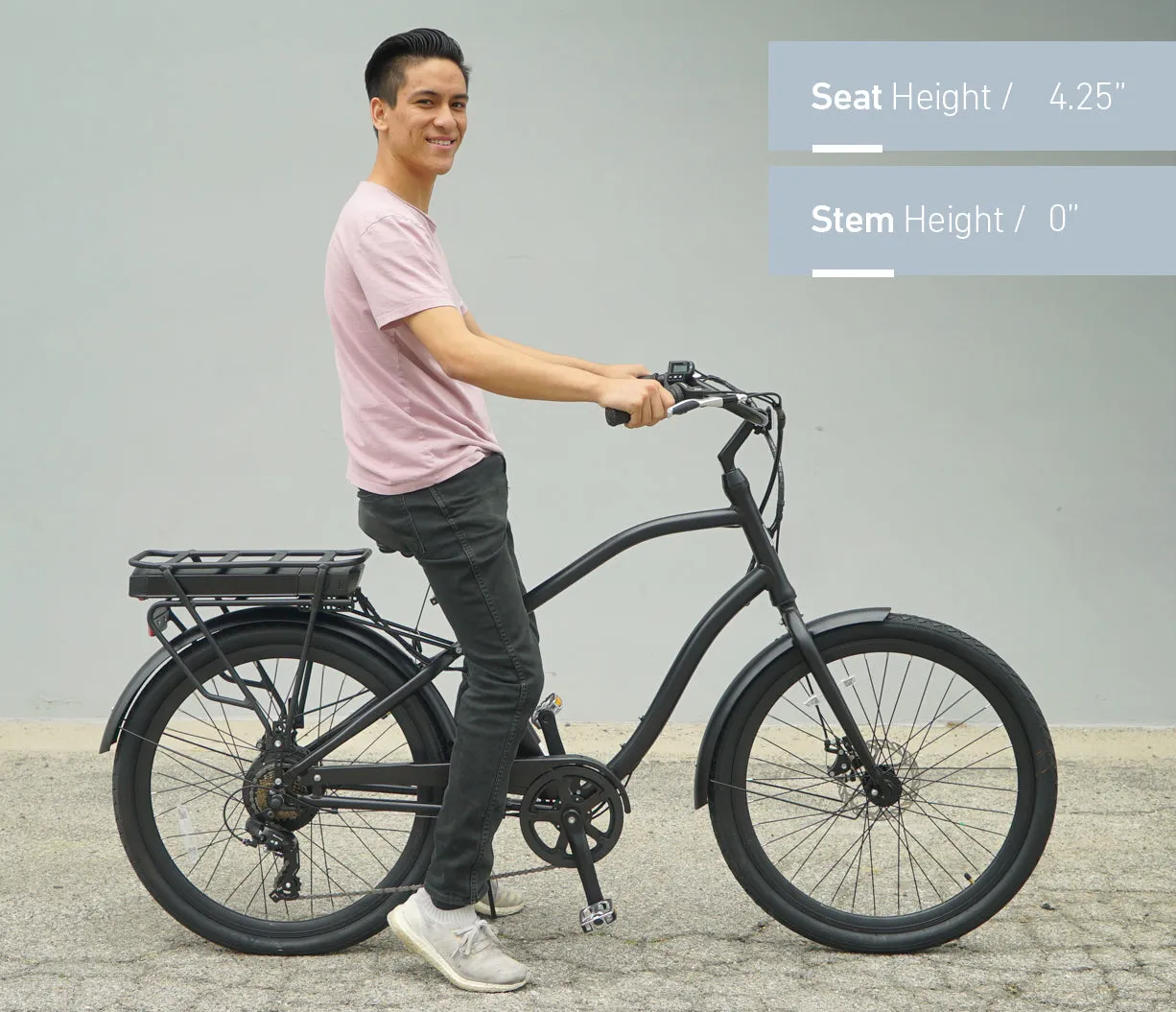 sixthreezero EVRYjourney Men's 26" 500W 7 Speed Electric Hybrid Bicycle