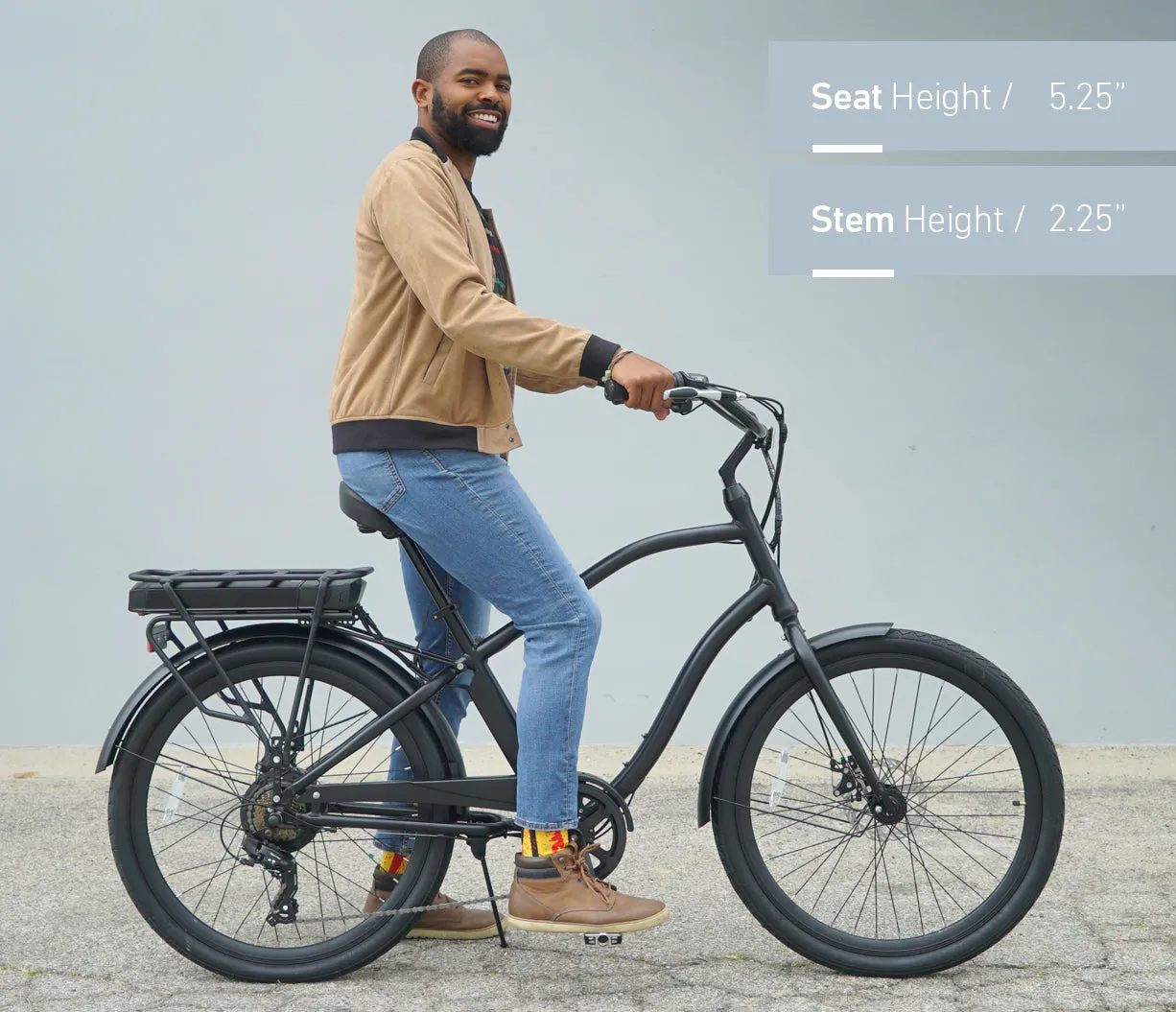 sixthreezero EVRYjourney Men's 26" 500W 7 Speed Electric Hybrid Bicycle