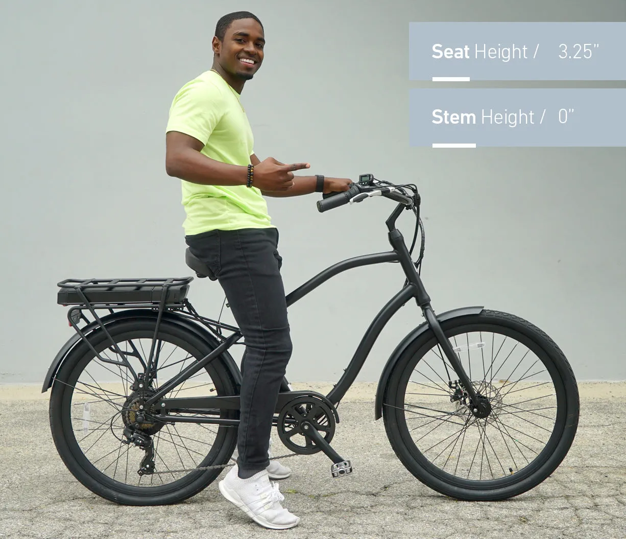 sixthreezero EVRYjourney Men's 26" 500W 7 Speed Electric Hybrid Bicycle
