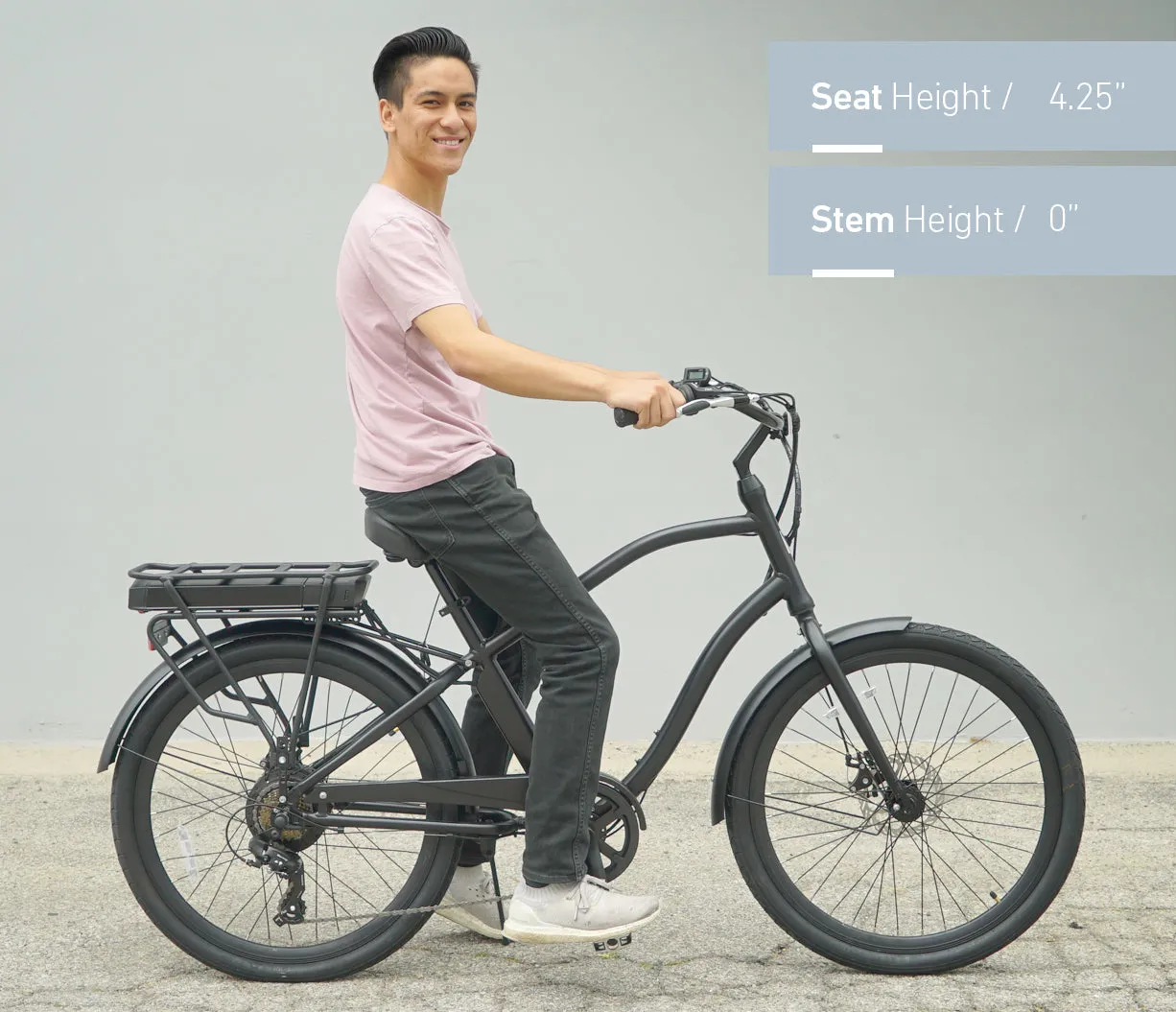 sixthreezero EVRYjourney Men's 26" 500W 7 Speed Electric Hybrid Bicycle