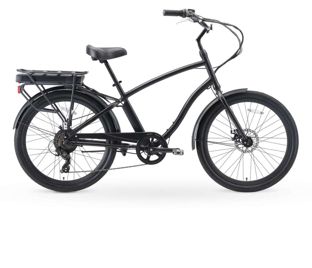 sixthreezero EVRYjourney Men's 26" 500W 7 Speed Electric Hybrid Bicycle