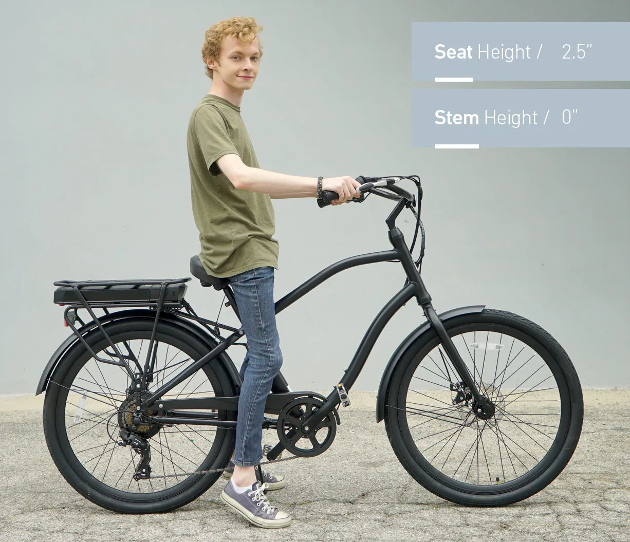 sixthreezero EVRYjourney Men's 26" 500W 7 Speed Electric Hybrid Bicycle