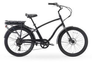 sixthreezero EVRYjourney Men's 26" 500W 7 Speed Electric Hybrid Bicycle
