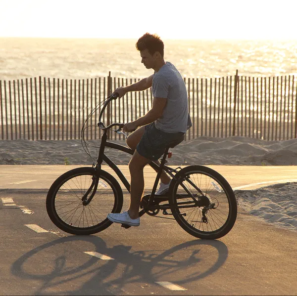 sixthreezero EVRYjourney Men's 26" Single Speed Touring Hybrid Bike, Matte Black