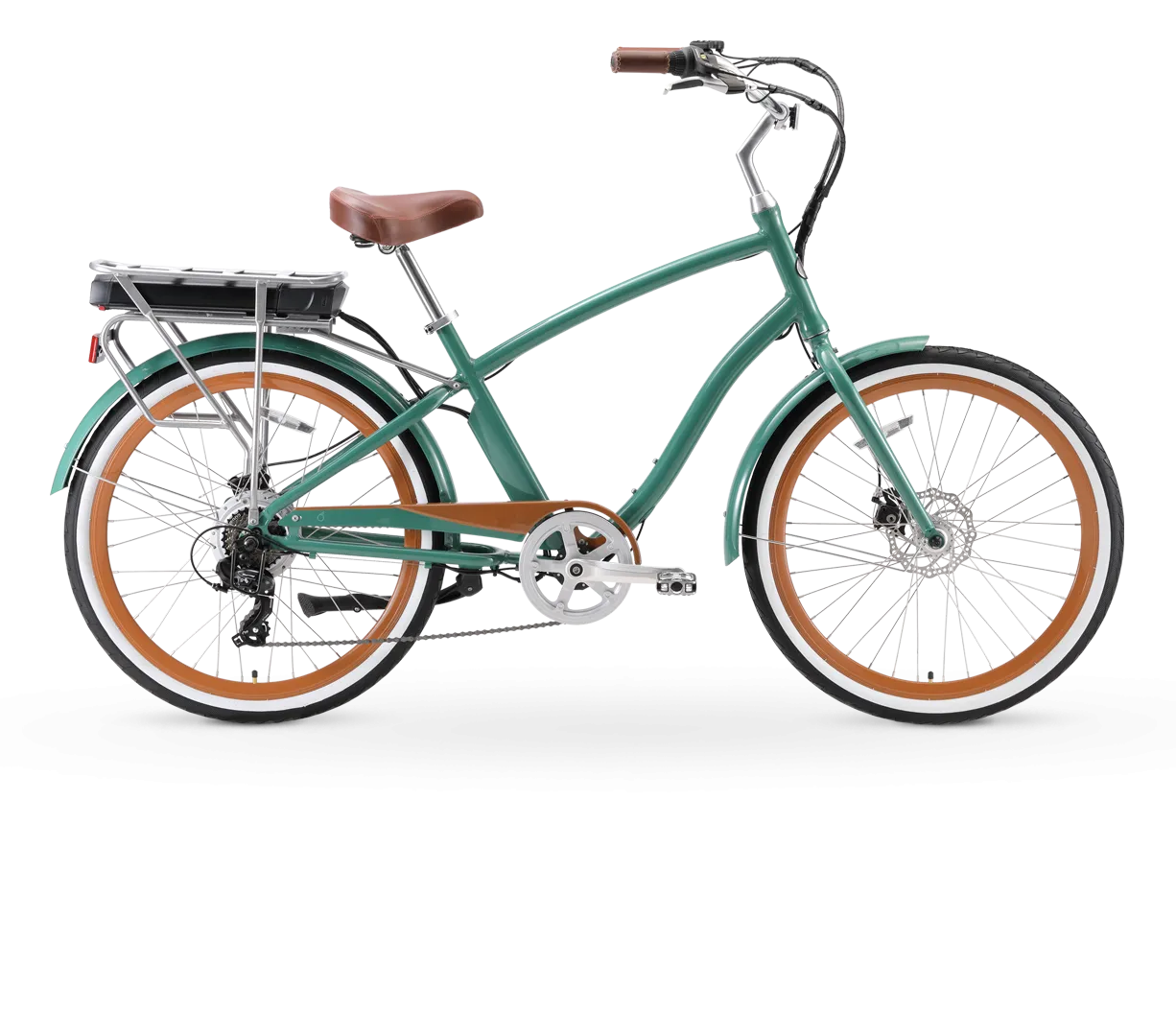sixthreezero EVRYjourney Men's NEW 26" 500W 7-Speed Sport Hybrid Cruiser Bicycle