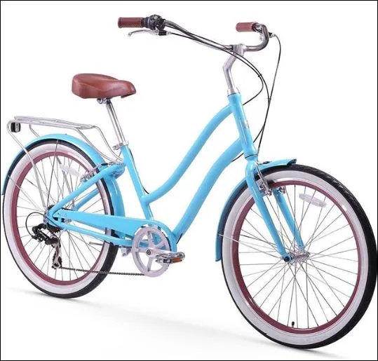 sixthreezero EVRYjourney Women's 24" 3 Speed Step-Through Touring Hybrid Bicycle