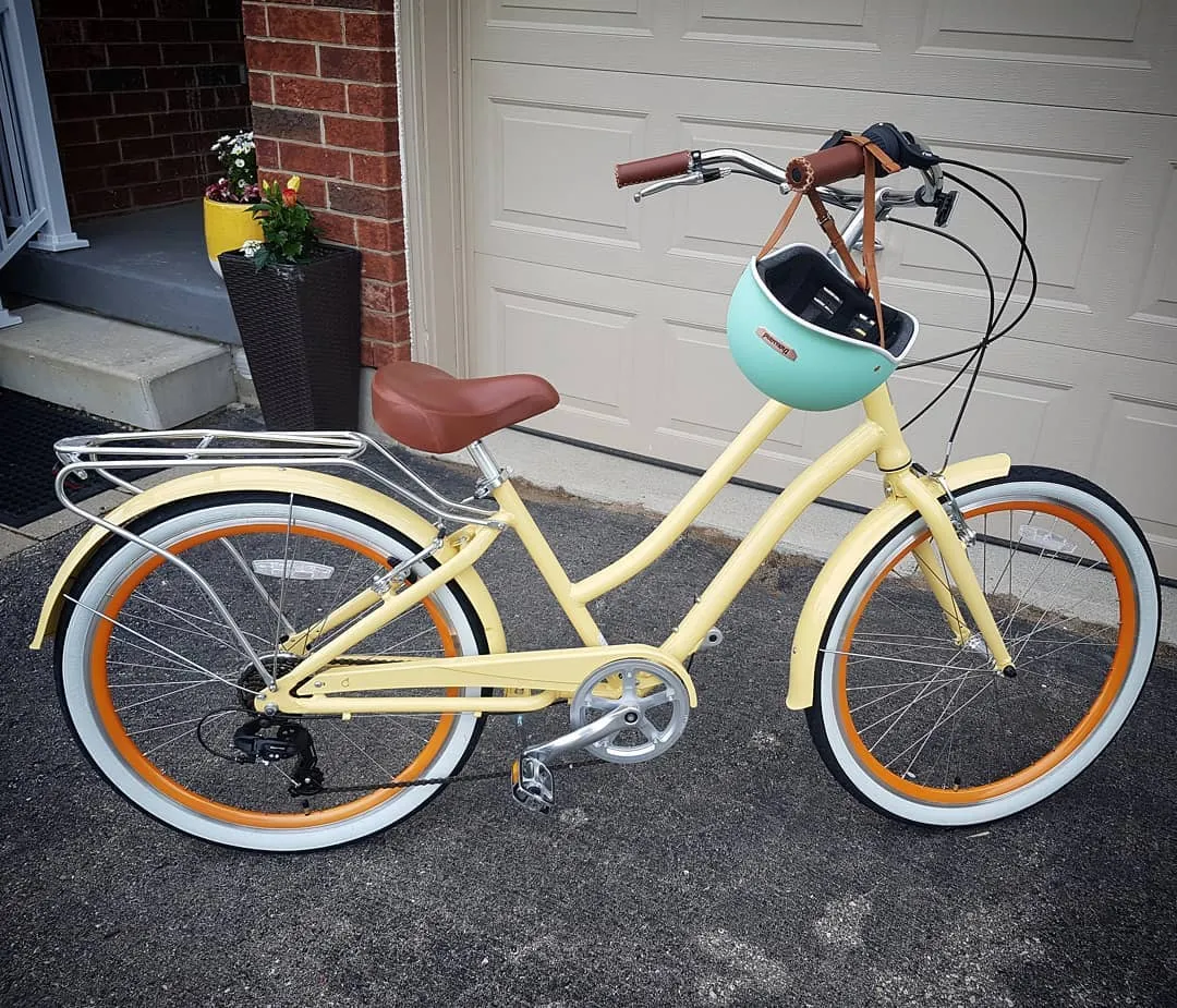 sixthreezero EVRYjourney Women's 24" 3 Speed Step-Through Touring Hybrid Bicycle