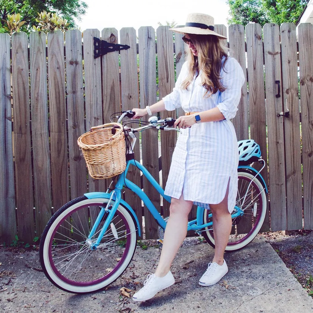 sixthreezero EVRYjourney Women's 24" 3 Speed Step-Through Touring Hybrid Bicycle