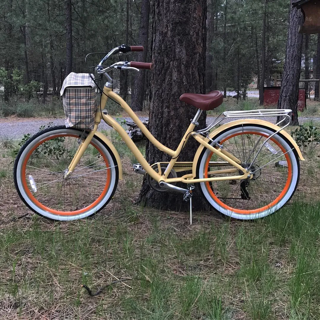sixthreezero EVRYjourney Women's 24" 3 Speed Step-Through Touring Hybrid Bicycle