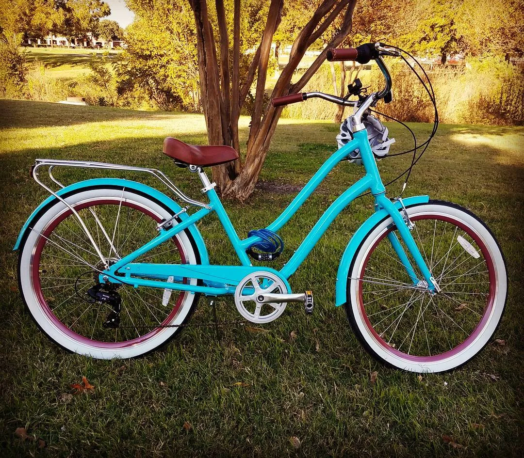 sixthreezero EVRYjourney Women's 24" 3 Speed Step-Through Touring Hybrid Bicycle