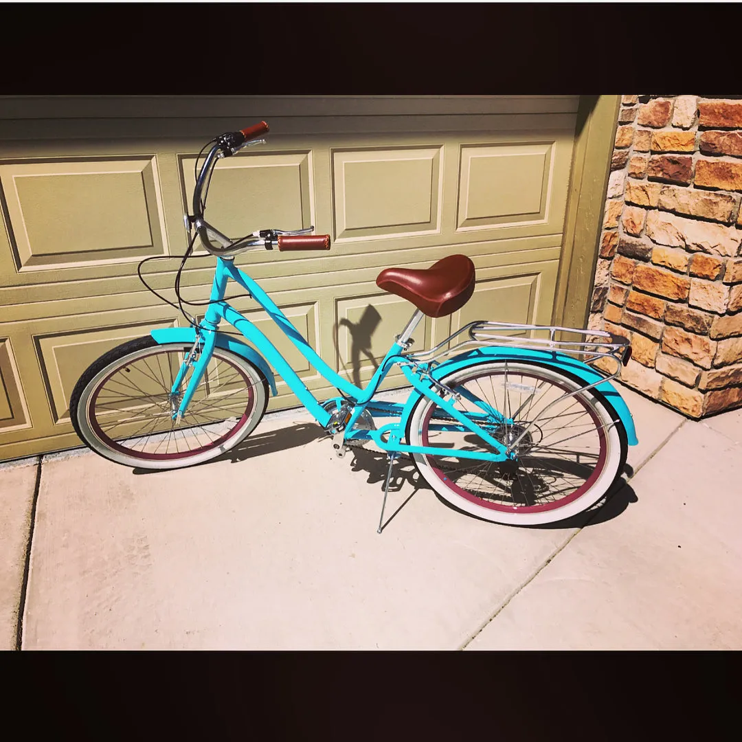 sixthreezero EVRYjourney Women's 24" 3 Speed Step-Through Touring Hybrid Bicycle