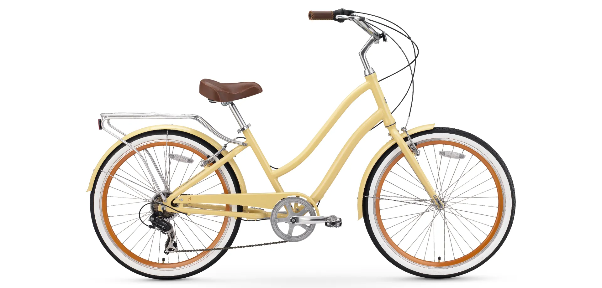 sixthreezero EVRYjourney Women's 24" 3 Speed Step-Through Touring Hybrid Bicycle
