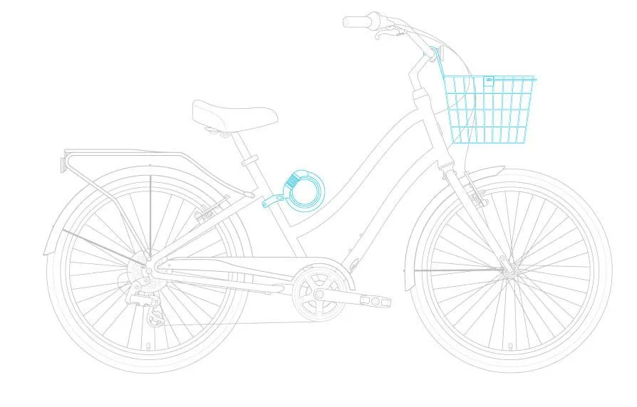 sixthreezero EVRYjourney Women's 24" 3 Speed Step-Through Touring Hybrid Bicycle