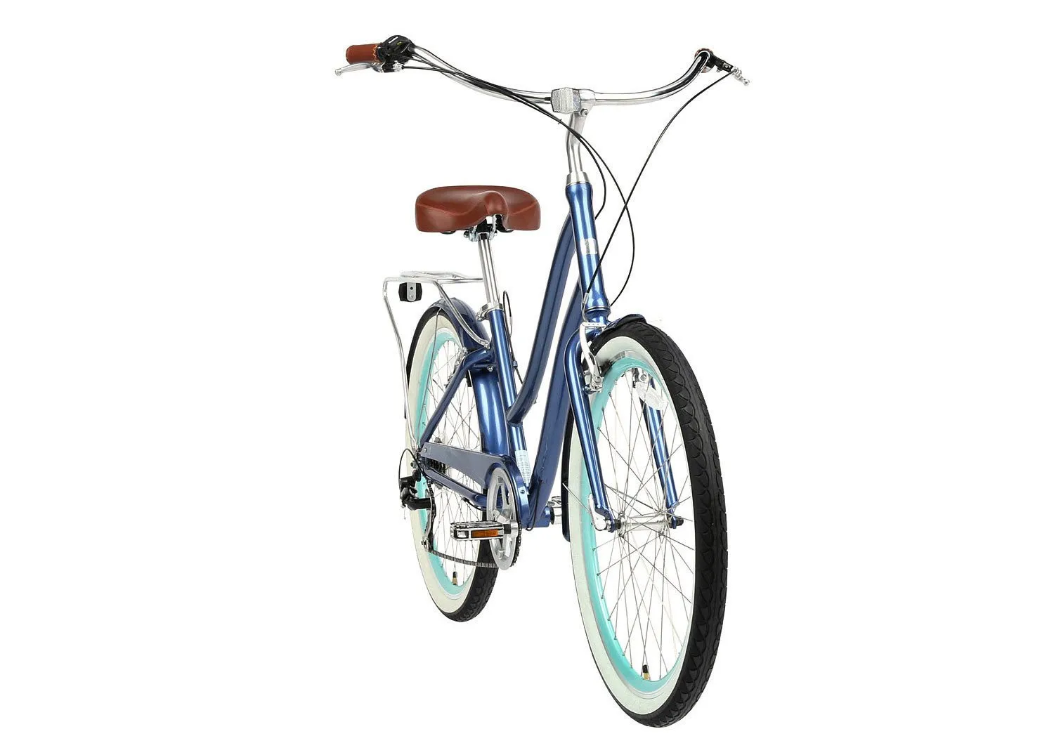 sixthreezero EVRYjourney Women's 24" 7 Speed Step-Through Touring Hybrid Bicycle