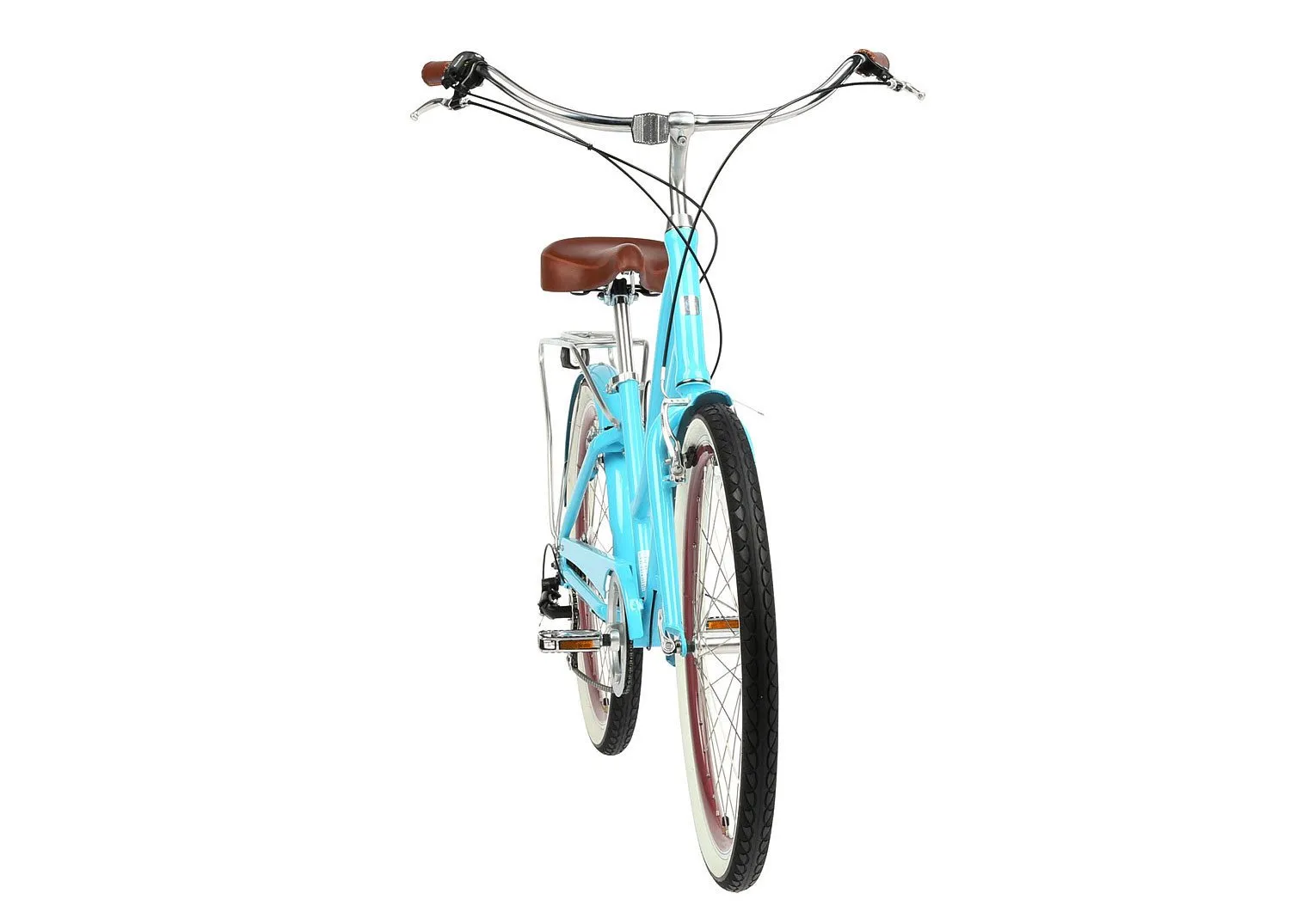 sixthreezero EVRYjourney Women's 24" 7 Speed Step-Through Touring Hybrid Bicycle