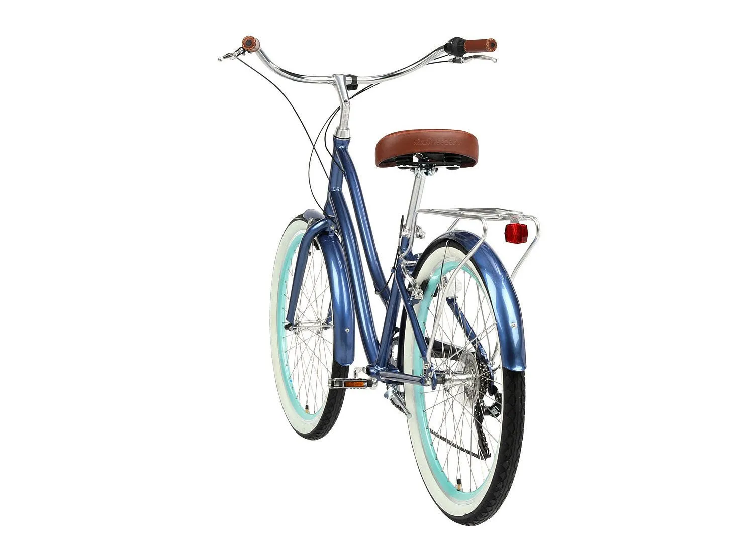 sixthreezero EVRYjourney Women's 24" 7 Speed Step-Through Touring Hybrid Bicycle