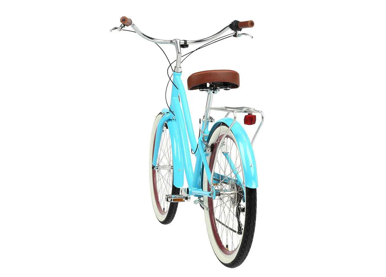 sixthreezero EVRYjourney Women's 24" 7 Speed Step-Through Touring Hybrid Bicycle