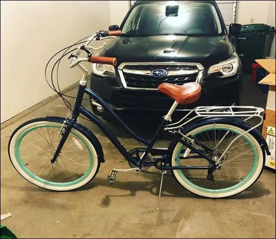 sixthreezero EVRYjourney Women's 24" 7 Speed Step-Through Touring Hybrid Bicycle