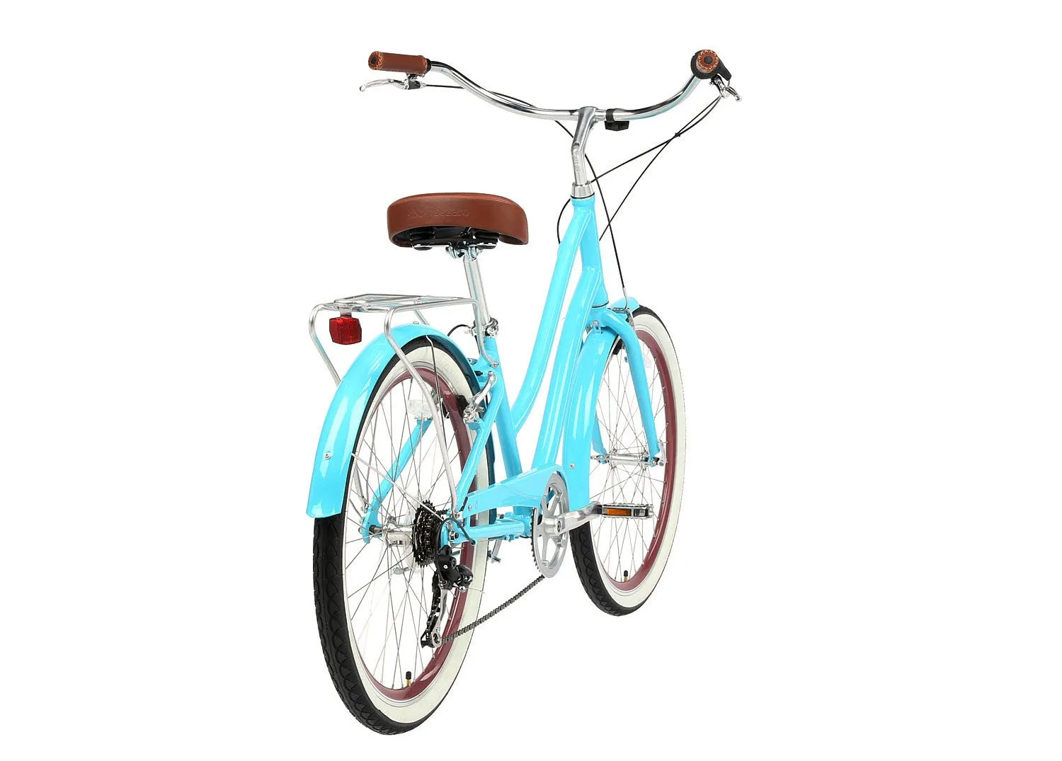 sixthreezero EVRYjourney Women's 24" 7 Speed Step-Through Touring Hybrid Bicycle