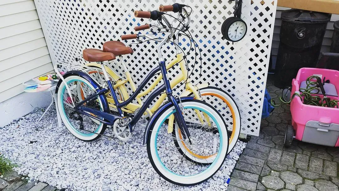 sixthreezero EVRYjourney Women's 24" 7 Speed Step-Through Touring Hybrid Bicycle