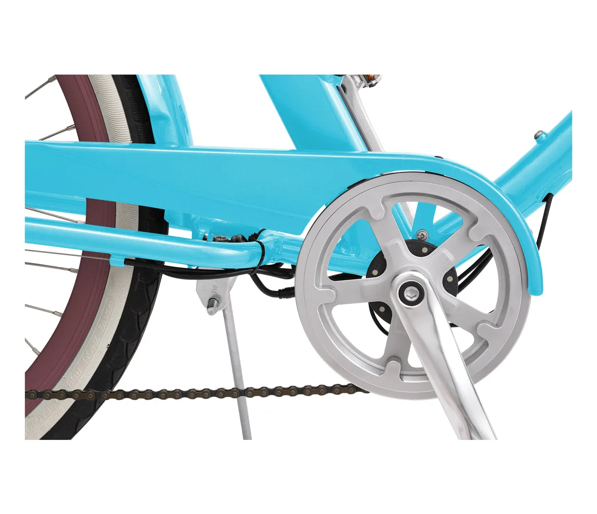 sixthreezero EVRYjourney Women's 26" 250W 7 Speed Electric Hybrid Bicycle