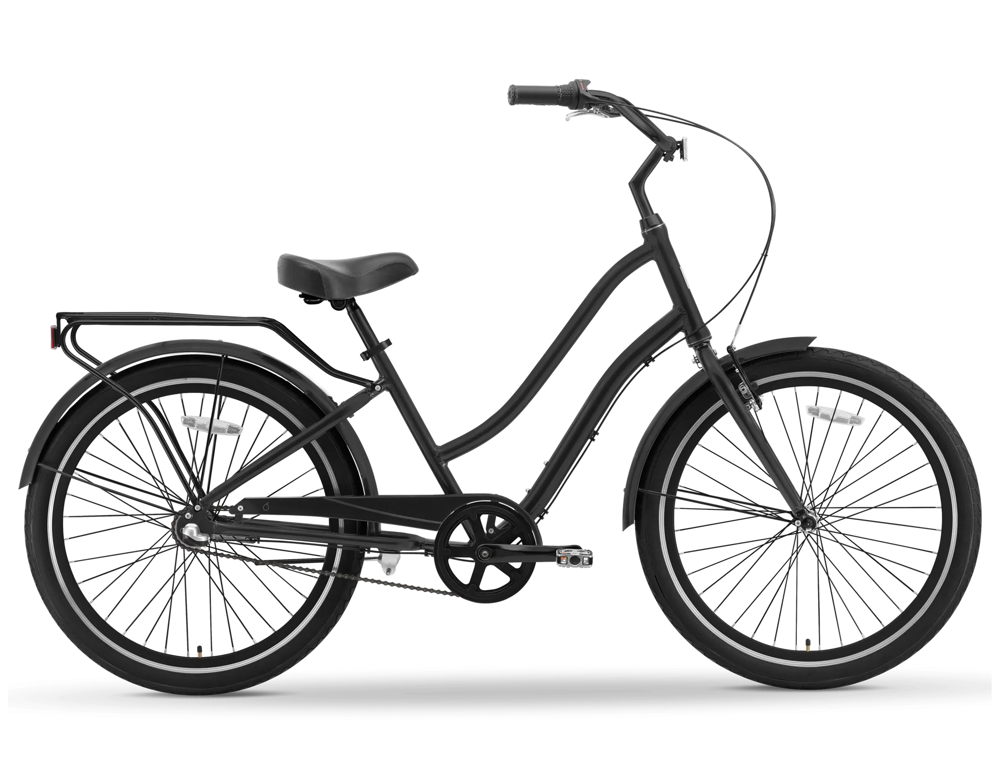 sixthreezero EVRYjourney Women's 26" 3 Speed Step-Through Touring Hybrid Bicycle