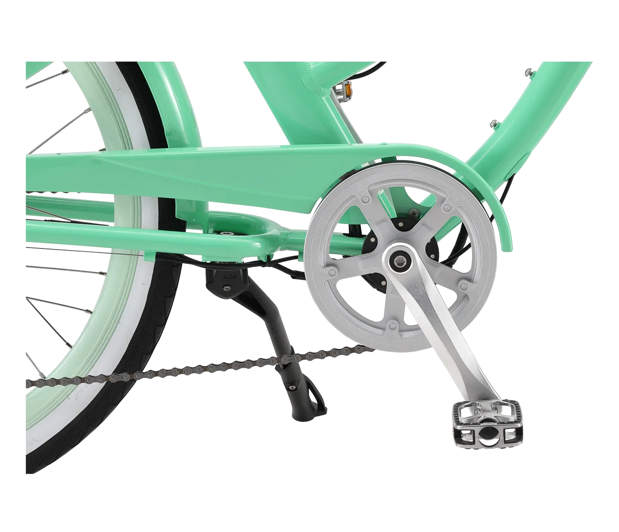 sixthreezero EVRYjourney Women's 26" 500W 7 Speed Electric Hybrid Bicycle